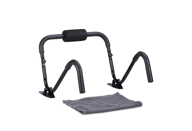 relaxdays Bauchtrainer AB Roller mit Standfuß