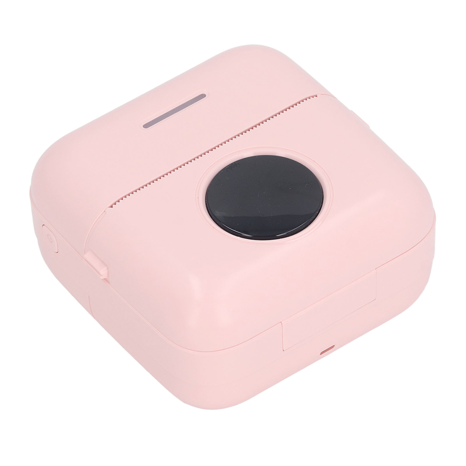 Tragbarer Mini-thermodrucker Mit Bluetooth Und Hoher Auflösung Für Qr-code-etiketten (pink)