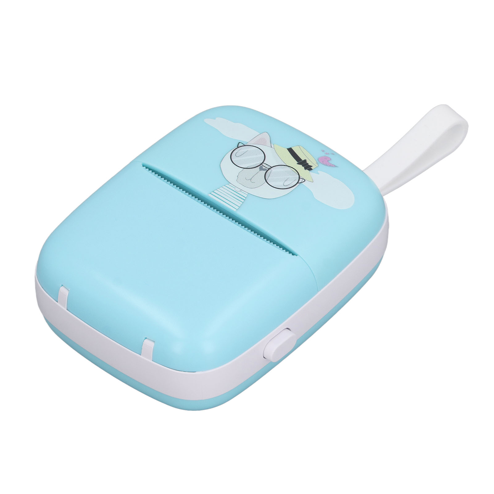 Mini-thermodrucker Hd, Multifunktional, Bluetooth-fähig, Ideal Für Studenten, Blau