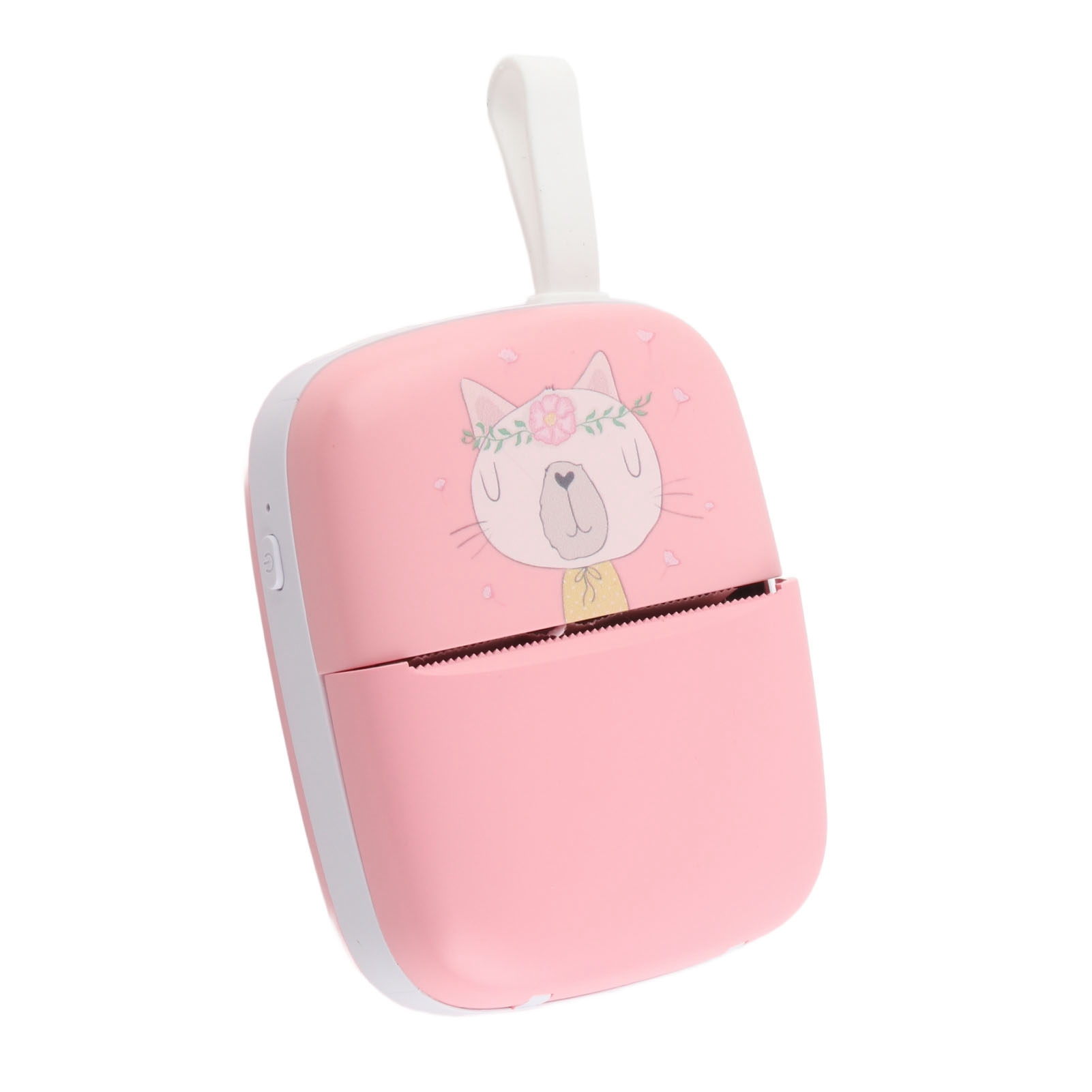 Mini-thermodrucker Hd, Multifunktional, Bluetooth-fähig, Ideal Für Studenten, Pink