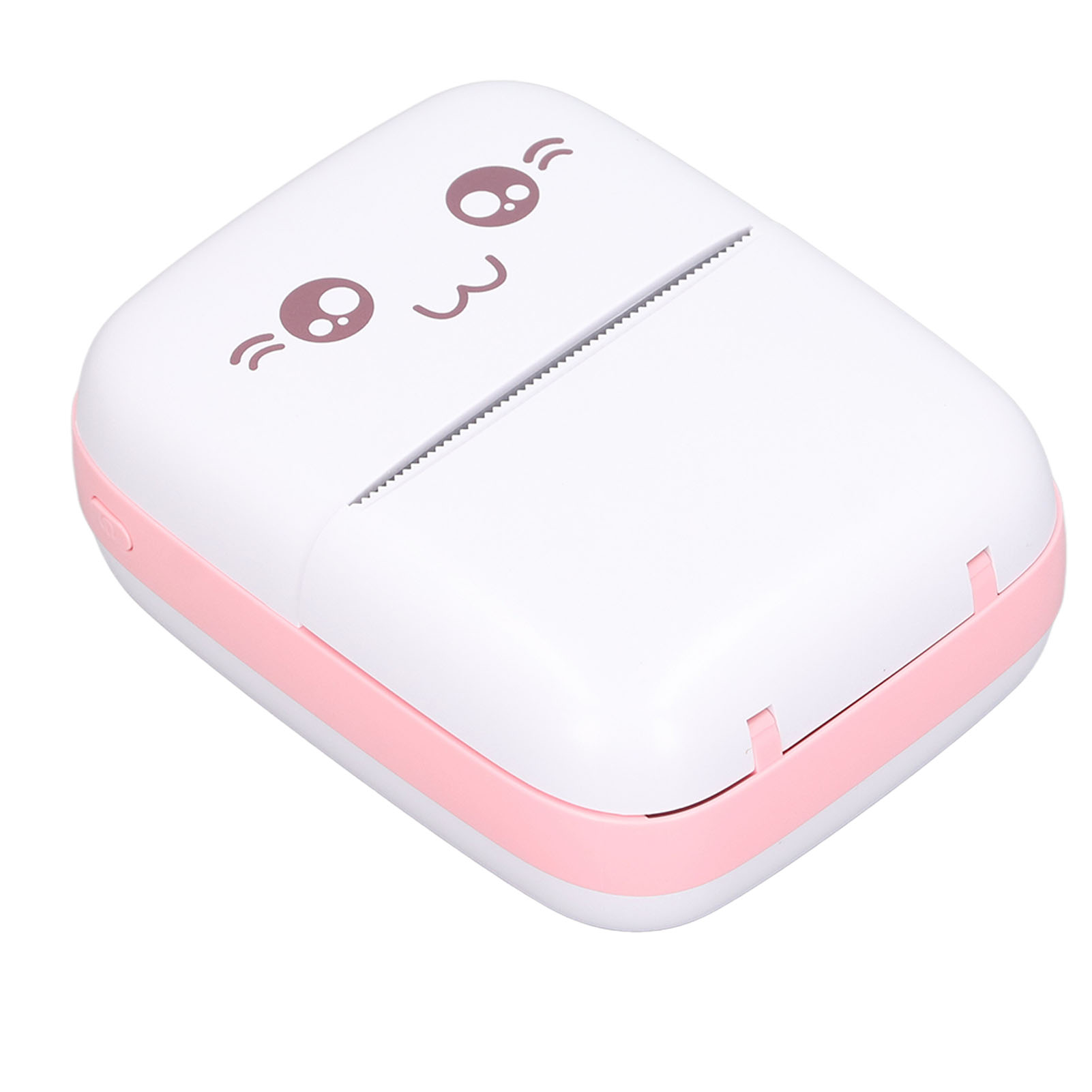 Taschenthermodrucker, Tintenloser Drucker Mit Papier Für Notizen Zu Falschen Antworten, Rosa