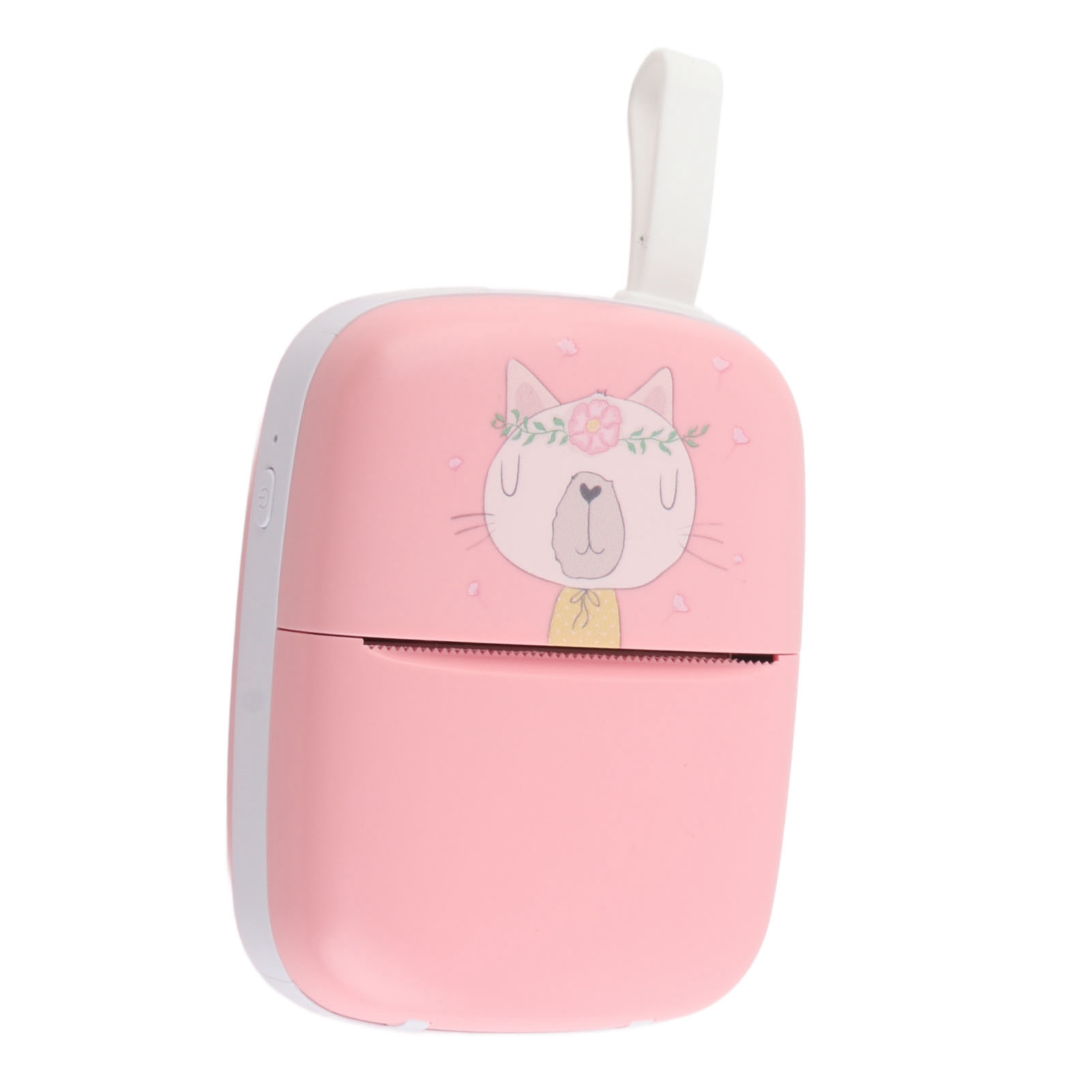 Mini-thermodrucker Im Taschenformat (hd, Bluetooth, Tintenlos) Für Studenten, Pink