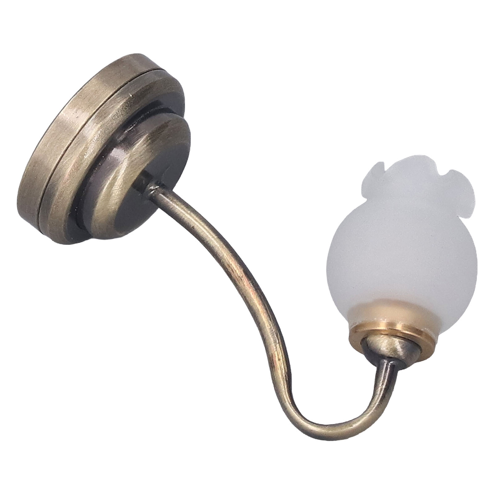Miniatur-tulpen-tischlampe Im Maßstab 1:12, Led-licht, Lebensechte Miniatur-schreibtischlampe Im Europäischen Stil Für Fotorequisiten