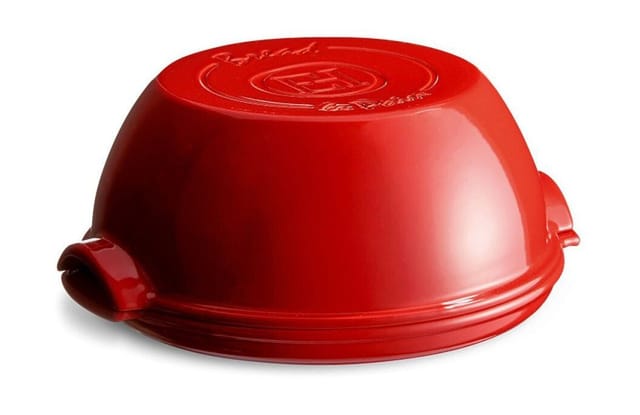 Emile Henry Brotbackform runde Keramik Brotback-Kuppel - Brot-Set