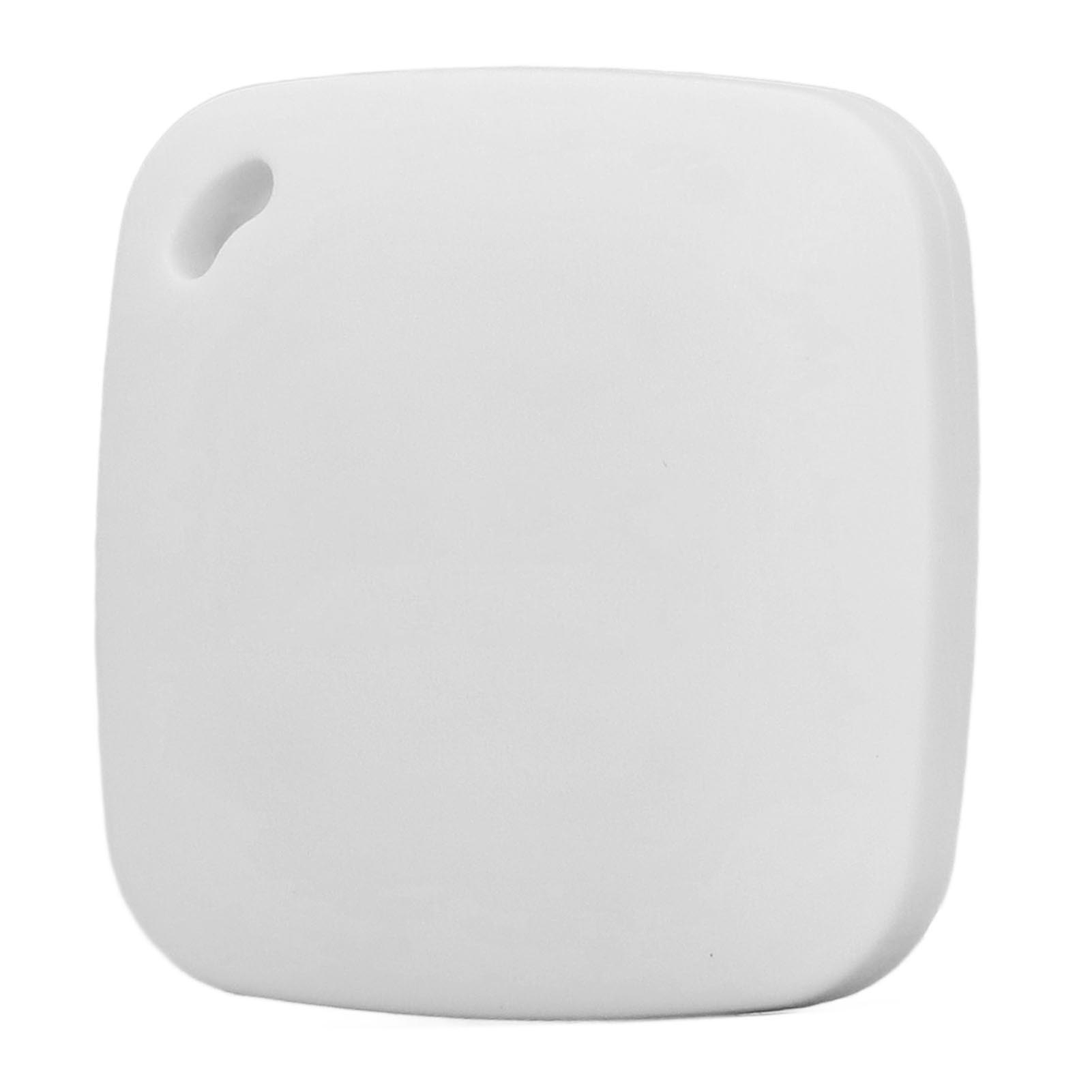 Tragbarer, Multifunktionaler Bluetooth-ortungsfinder Mit Schlüsselanhänger Für Schlüssel Und Geldbörse, Steuerbar Per App (weiß)