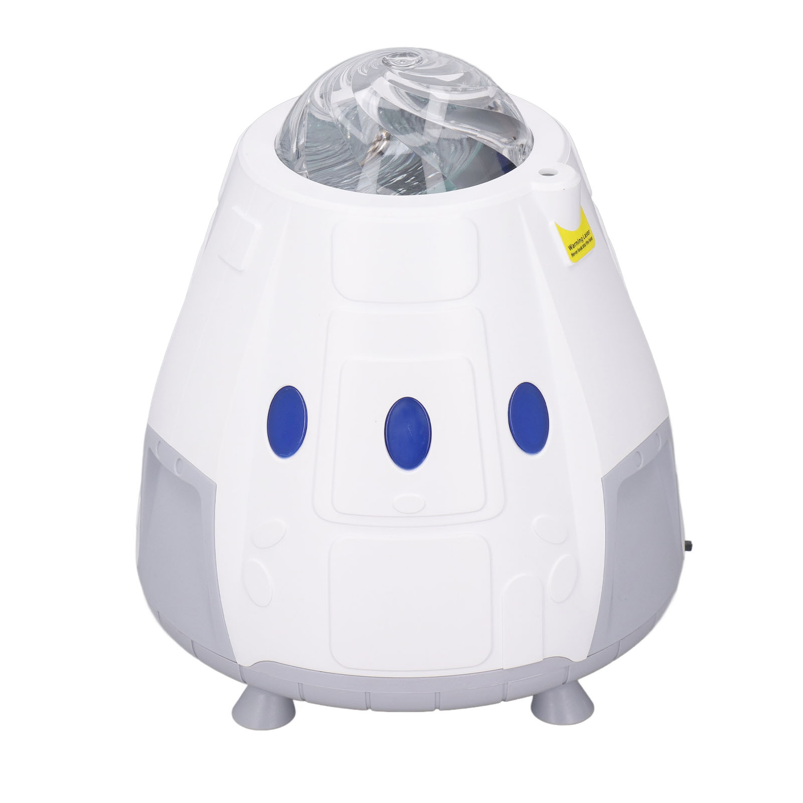 Weltraumkapsel-nachtlichter, 8 Lichtmodi, Dekoration, Musik, Usb, Bluetooth, Leuchtender Sternenprojektor