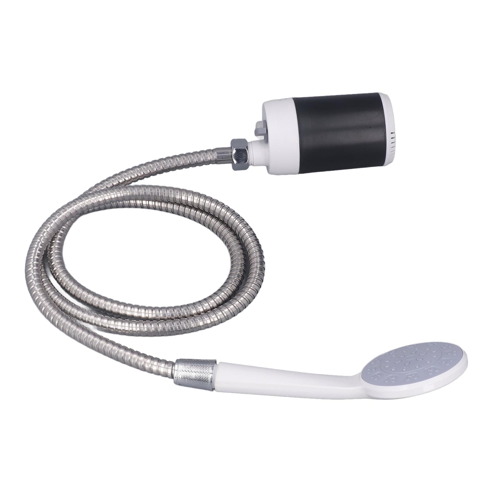 Baby-campingdusche Mit Pumpe, Mobiles Duschset, Wiederaufladbar, Einfach Zu Bedienen, Tragbares Badeset Für Draußen