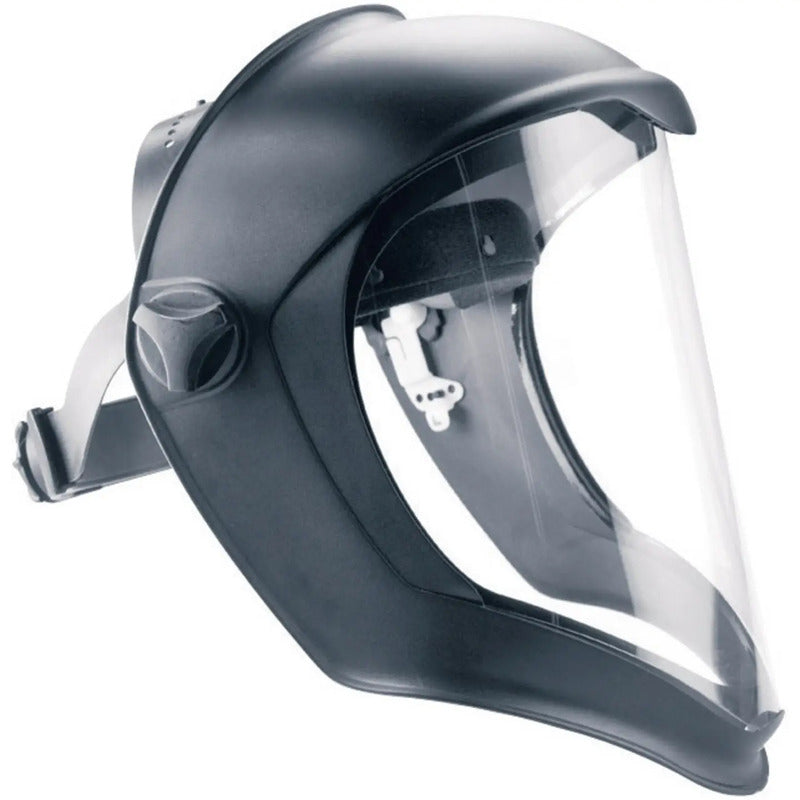 [gebraucht] B-ware Honeywell Bionic Schutzvisier Schwarz Transparent Polycarbonat Klar 1011624