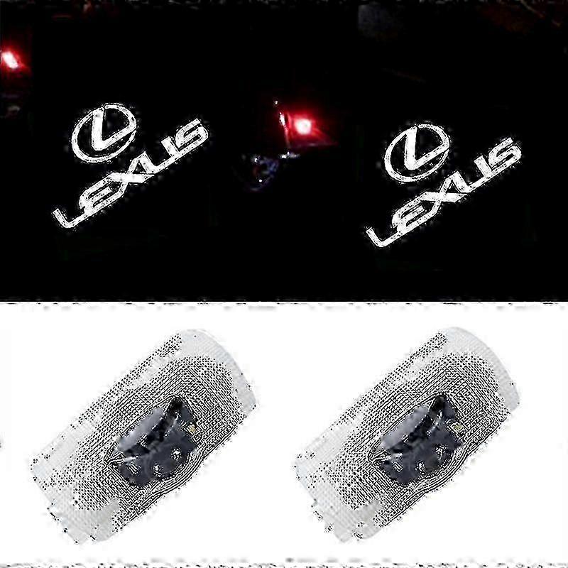 Verbesserte Lexus-einstiegsbeleuchtung Für Die Modelle Ls, Rx, Es, Is Und Lx – 2er-pack Projektions-ambienteleuchten