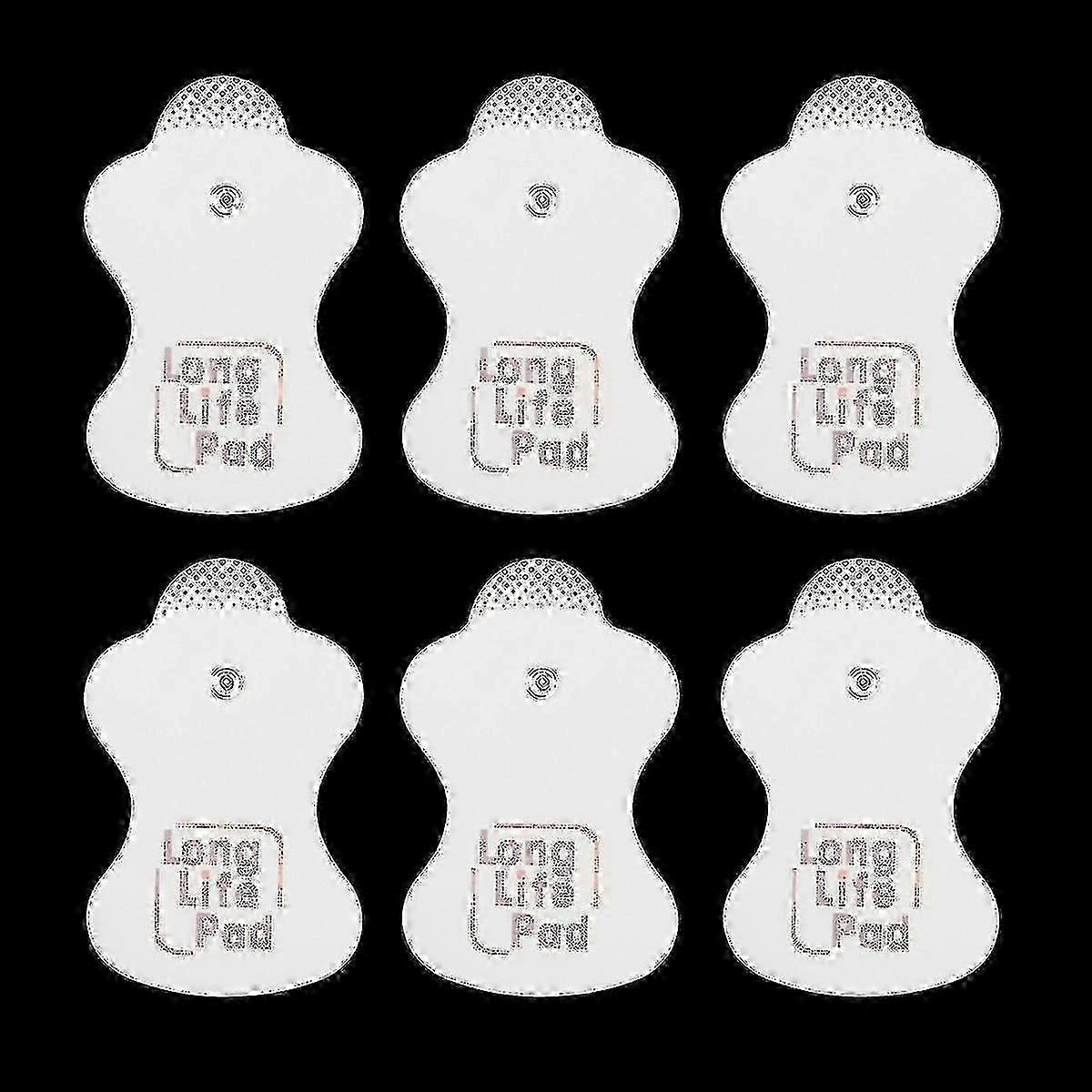 Omron Elepuls 12er-pack Ersatz-elektrodenpads – Wiederverwendbare Gel-pads Für Tens/ems-therapie (6 Paar Im Set)