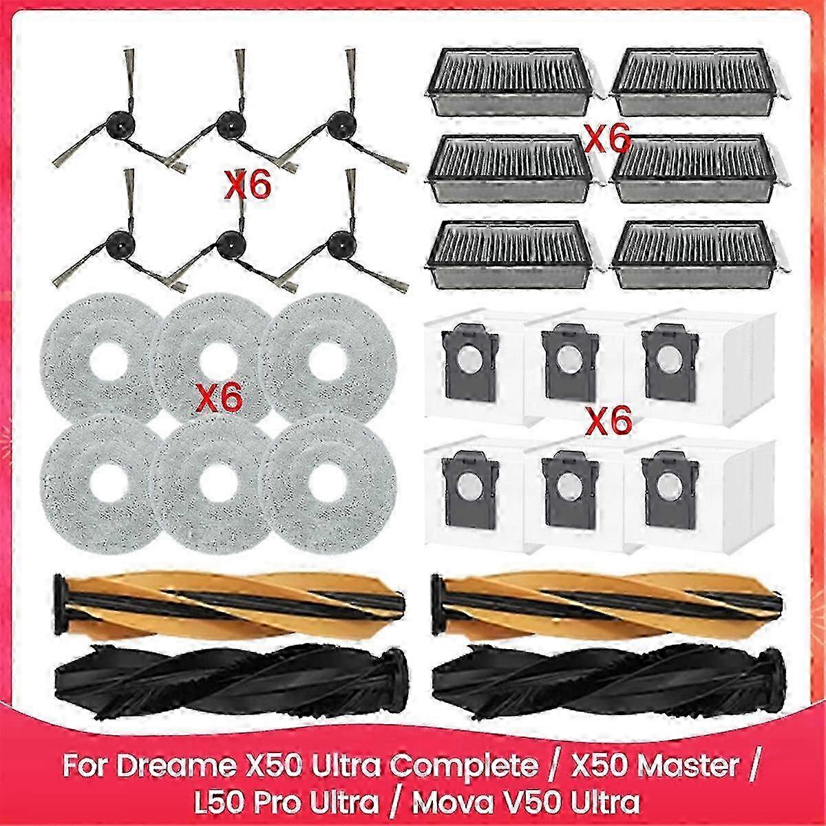 Für Dreame X50 Ultra Complete/x50 Master/l50 Pro Ultra Ersatzteile Szrh Ac