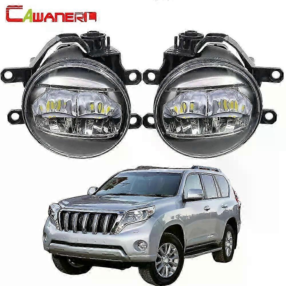 2x H11 Led-nebelscheinwerfer 4000 Lm Tagfahrlicht Weiß, Kompatibel Mit Toyota Land Cruiser Prado J150 (2009–2013) – Set Für Links Und Rechts
