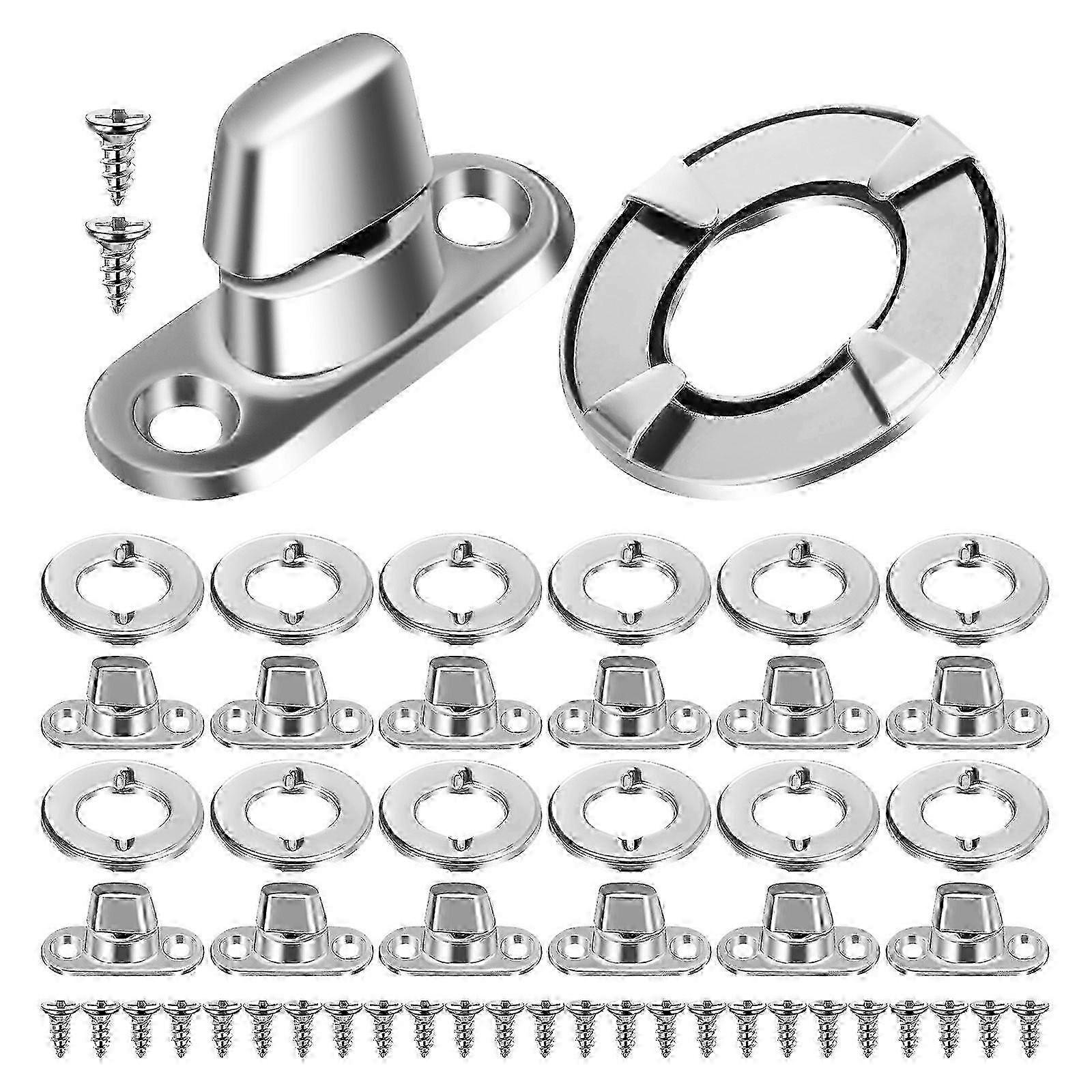 20 Sets Planenösen-befestigungen, Drehknopf-befestigungen, Ösen- Und Bolzenbefestigungen, Befestigungsschrauben Für Segeltuch, Marine-befestigungen, Drehknöpfe Mit