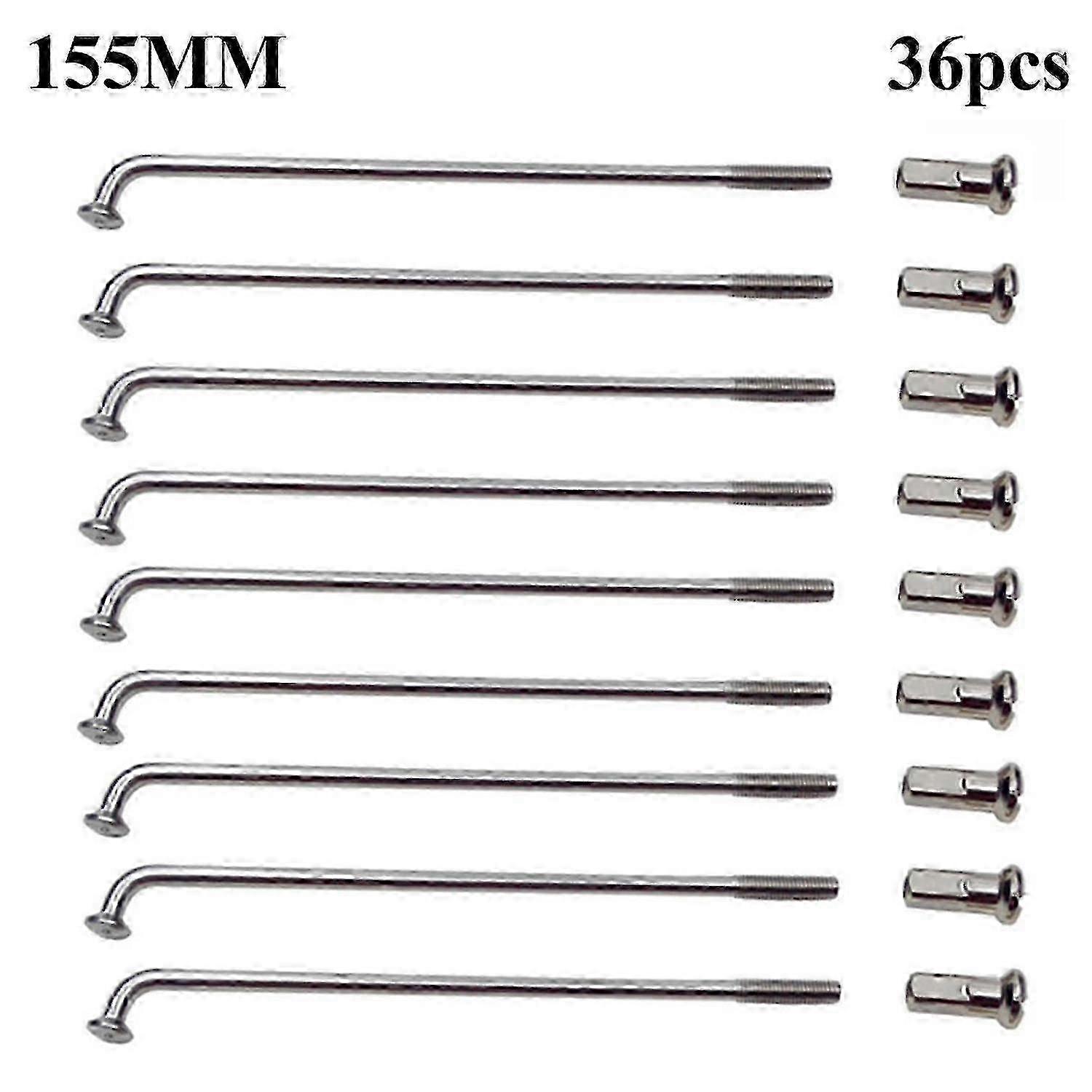 36 Stück Fahrradspeichen, Langlebig, Multifunktional, Leicht, Für Mountainbikes 155 Mm