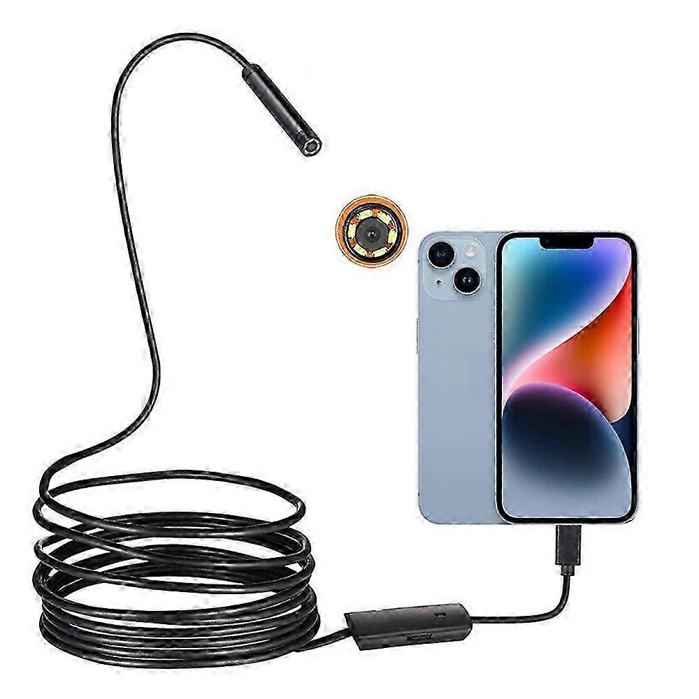Neue Direktanschluss-endoskop-inspektionskamera Für Iphone Ios Schwarz Xl