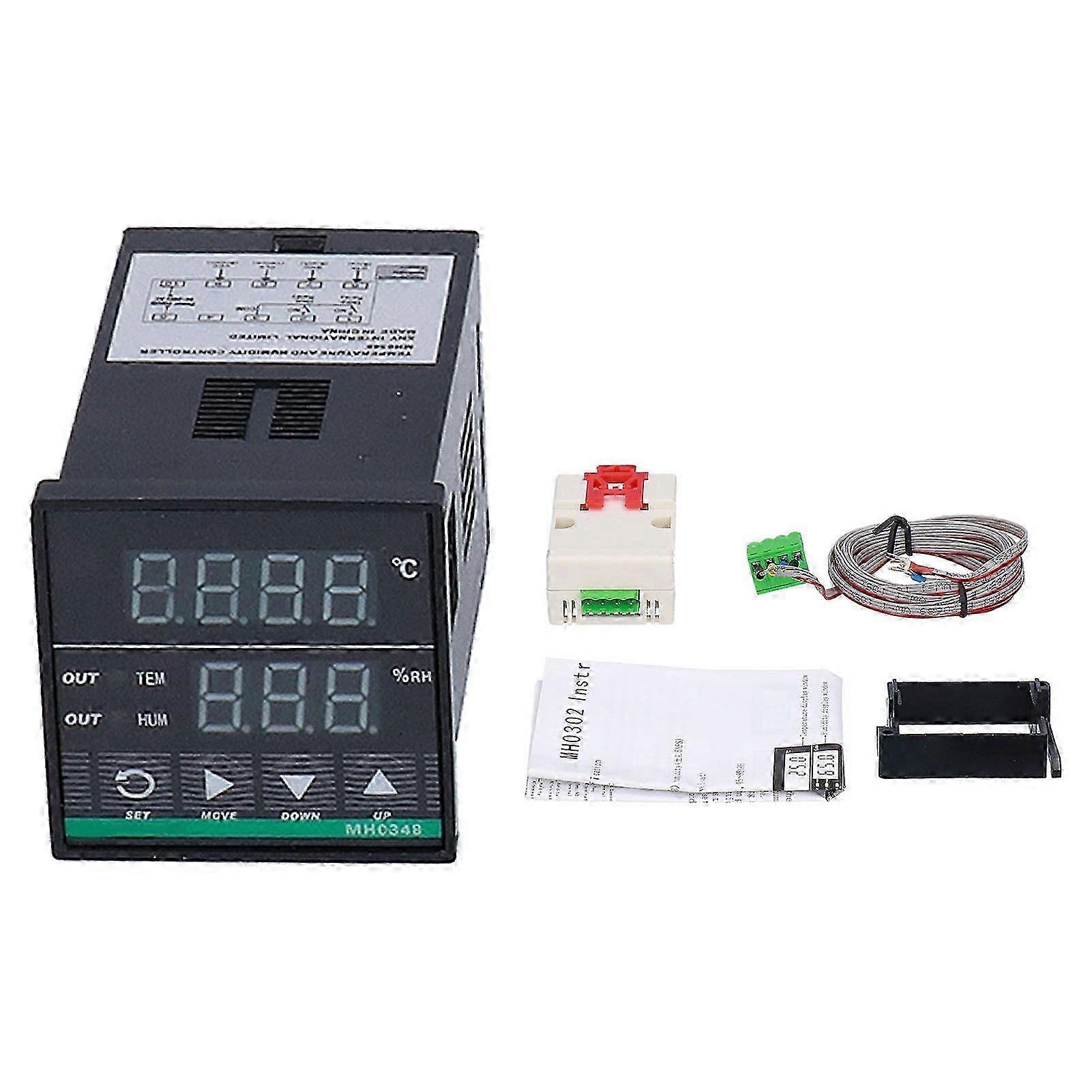 Hochpräziser Digitaler Temperatur- Und Feuchtigkeitsregler Mit Smart-monitor Mh0348 Ac85250v