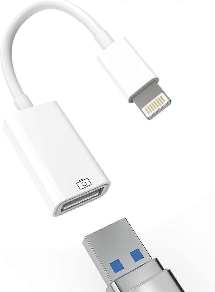 Lightning-auf-usb-adapter – Schnelle Datenübertragung, Kompatibel Mit Iphone Und Ipad