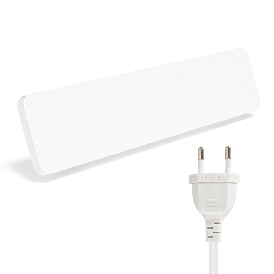 Jiubiaz Infrarot-schimmelheizung 50 W Zur Wandtrocknung, 52 X 9 Cm, Weiß