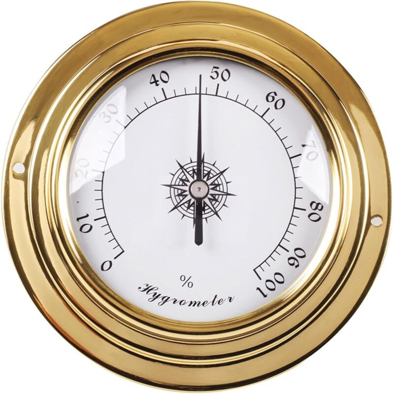 Wandbarometer/thermometer/hygrometer – Uhr Mit Temperatur- Und Hygrometeranzeige – Für Den Innen- Und Außenbereich – Wandmontage – Wandthermometer