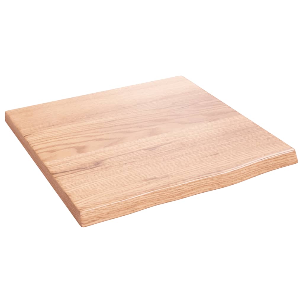 Maison Exclusive - Waschtischplatte Hellbraun 40x40x2 Cm Massivho