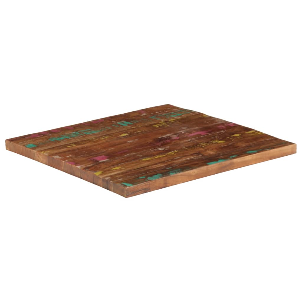 Maison Exclusive - Tischplatte 80x80x2,5 Cm Quadratisch Altholz M