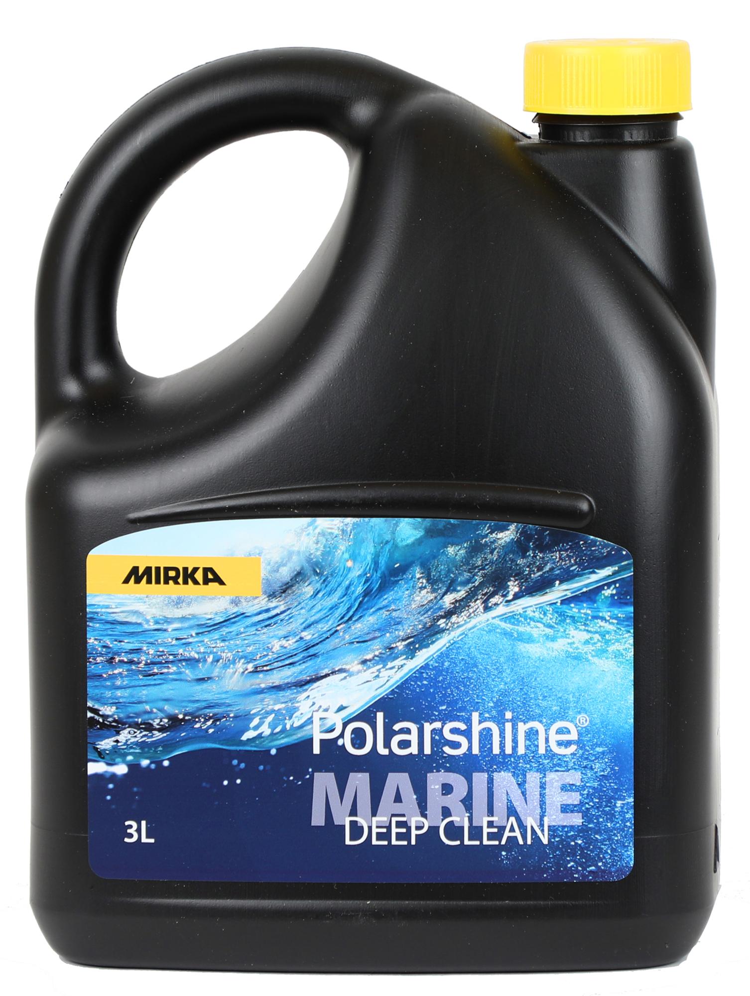 Mirka Polarshine Marine Deep Clean / 3 Liter / Effektives, Tiefenreinigendes Bootswaschkonzentrat / 7998000311pm