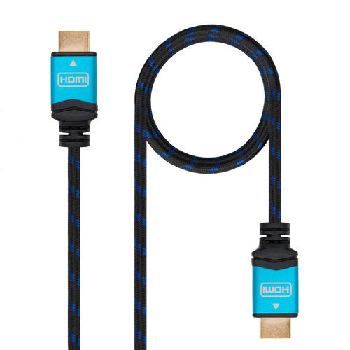 Kabel Hdmi V2.0 A/a-a/m Schwarz 1 M Nanokabel