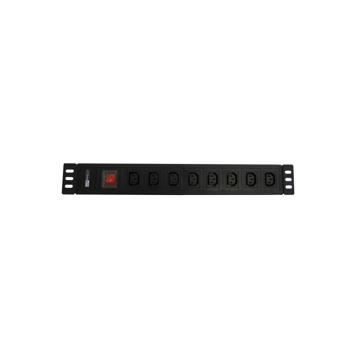 Wp Wpn-pdu-i05-08 Stromverteilereinheit (pdu) 8 Ac-ausgänge 1.5u Schwarz
