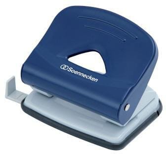 Soennecken Locher Locher 3277 bis 25 Blatt Metall blau