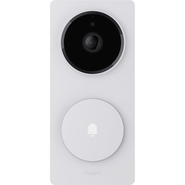 Aqara Smart Home Türklingel G410, 2K-Bildschärfe mit 175°-Sichtfeld (Integrierter Zigbee & Matter Hub, Unterstützt Apple Home, Google, Home-Assistant)