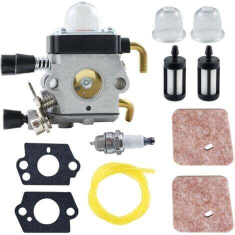 Kit Carburateur Stihl Fs80 Pour Hl75, Ht70, Ht75, Sp85, Fs85r, Fs85t, Fs85rx, Avec Filtre, Bougie, Joint Et Kit De Durites
