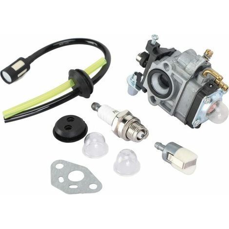 Autres Kit De Carburateur De Tondeuse À Gazon En Aluminium Ligne De Filtre De Bougie D'Allumage Pour Th23 Th26 Th34 23cc 25cc 26cc 33cc 35cc Pour Tondeuse À Gazon
