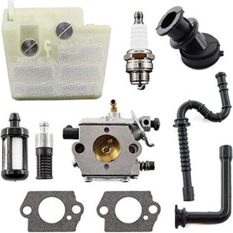 Kit Carburateur + Accessoires Pour Tronçonneuse Stihl Ms240/ms260