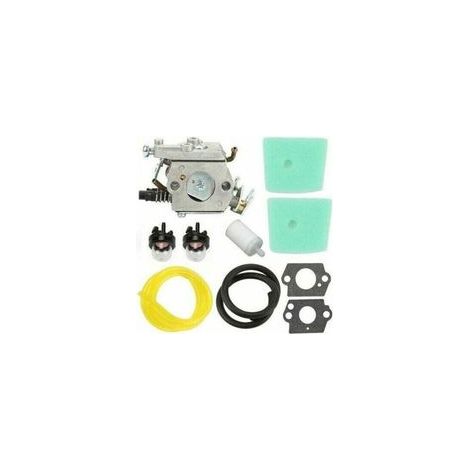 Carburateur Pour Husqvarna 123l 323l 325 326 – Kit De Réparation Avec Joints Et Filtres – Compatible Avec Plusieurs Modèles