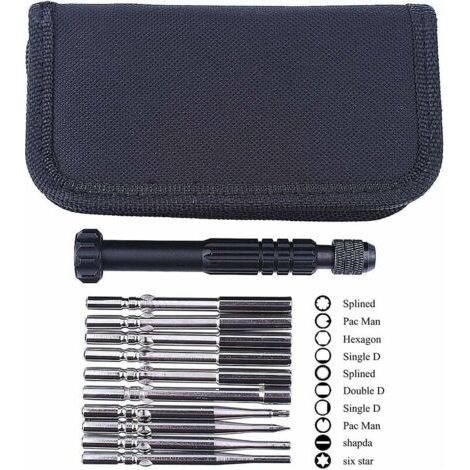 10 Pièces Outil De Réglage De Carburateur Tournevis Kit Avec Poignée En Métal Sac De Transport D'Outils Pour Poulan Artisan 2 Cycles Petit Moteur