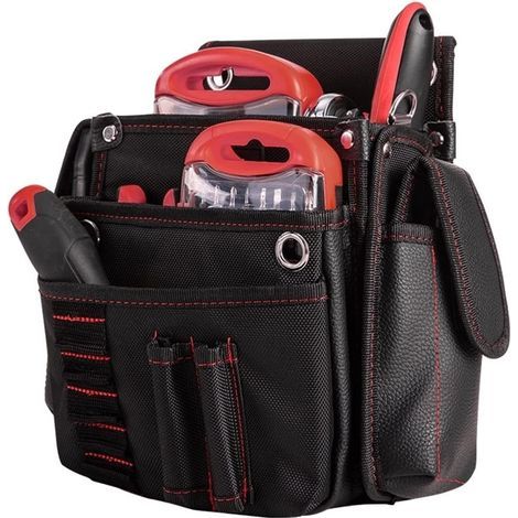 Sac À Outils Ceinture De Rangement D'Outils En Tissu Oxford, Sac À Dos Jardin, Sac À Outils Multifonction For Électricien