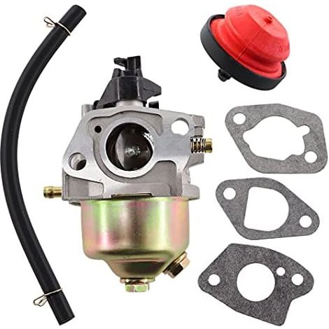 Vurahome - Carburateur Avec Joint Damorce De Durite Dessence Pour Mtd Thorx 35 45 55 Güde Budget Fleurelle Einhell Variolux 1p61 1p65 1p70