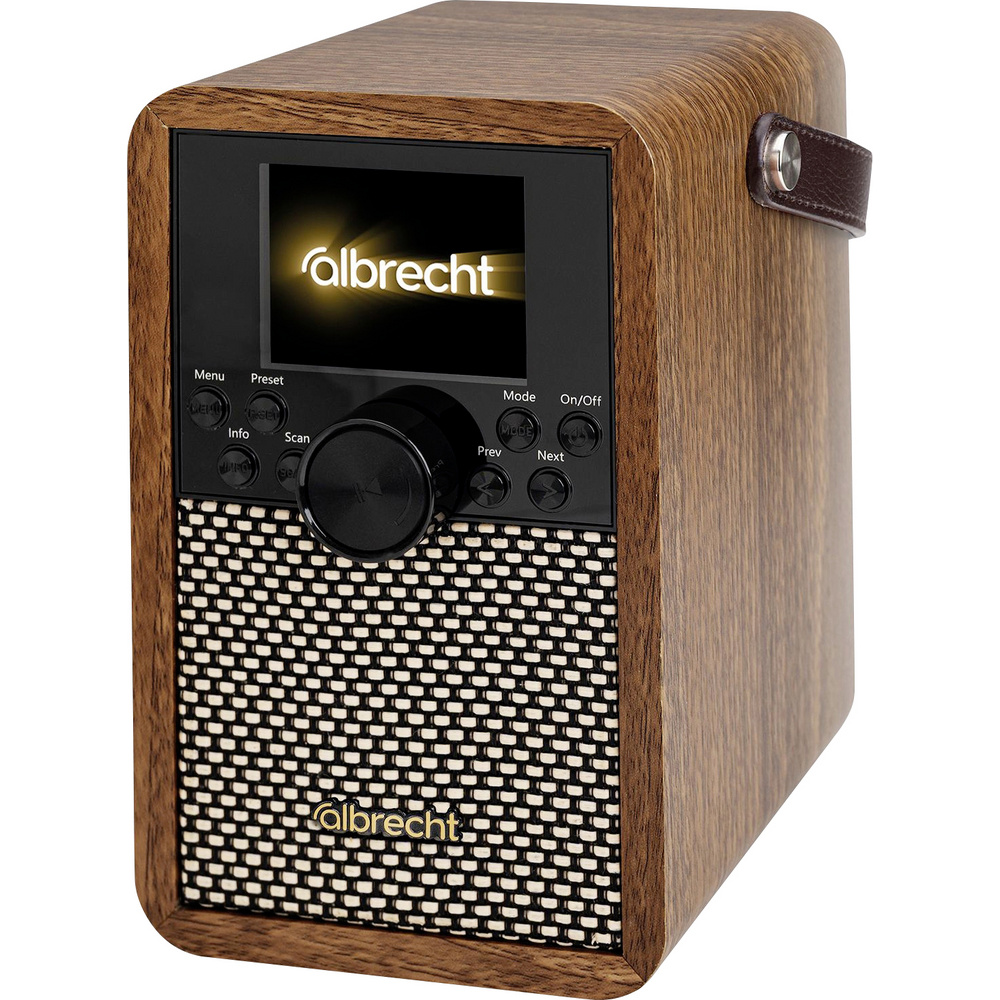 Albrecht Dr 710 Akku-radio Dab+, Dab, Fm Bluetooth® Holz