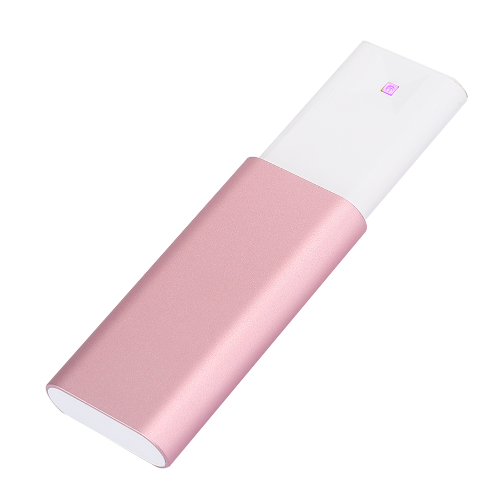 Tragbare Usb-led-uv-reinigungslampe Für Handy-tastaturen, Roségoldene Farbe