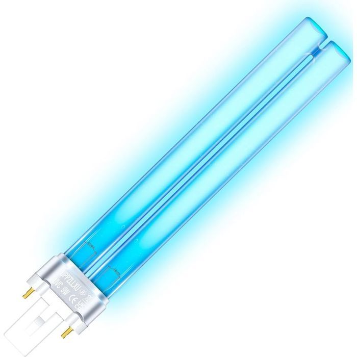 Ersatz-uvc-lampe 9w G23 Pls Für Teichreiniger Und Filter, Beseitigt Bakterien Und Algen, Aquarien.
