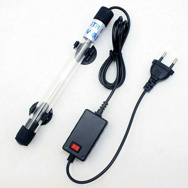 13-watt-uv-sterilisationslampe Zum Eintauchen, 95 % Lichtdurchlässigkeit, Robustes Quarzrohr, Starke Saugnäpfe Für Sicheren Halt.