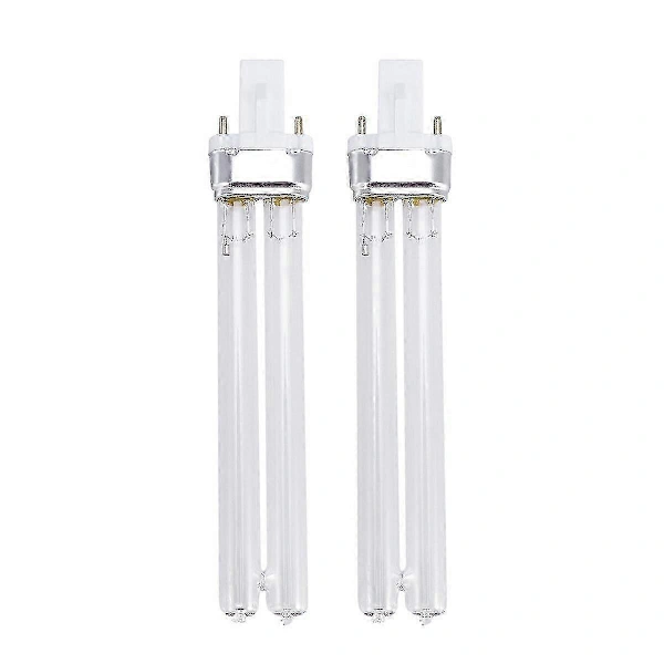2 Einheiten 11w Uv-lampen Zur Sterilisation Und Für Aquarien, G23-sockel.