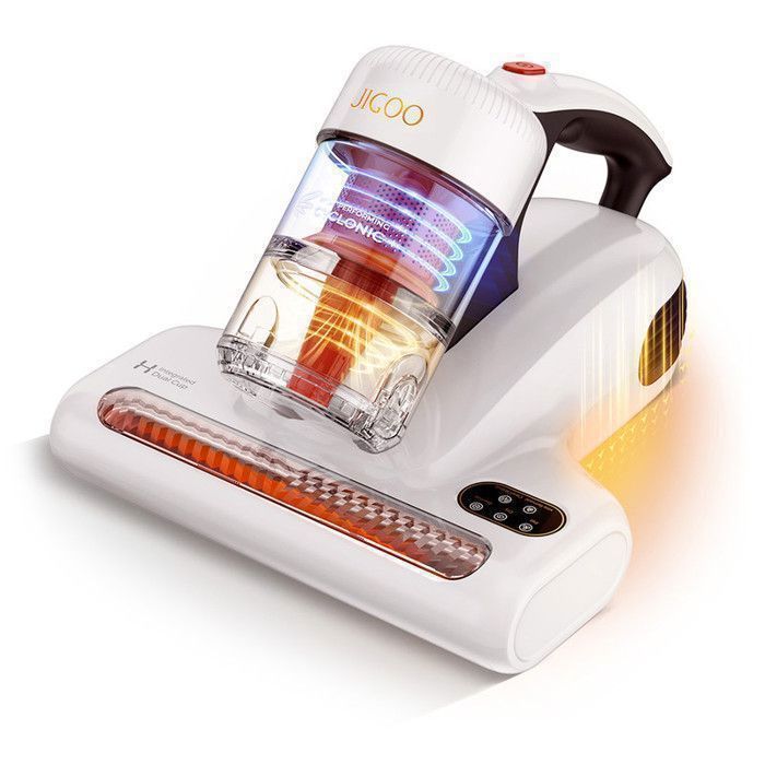 J200 Anti-milben-matratzenstaubsauger, Integrierte Doppelsaugnäpfe, 13 Kpa Saugleistung, Uv-lampe, 60°c Lufttemperatur, Led-anzeige.