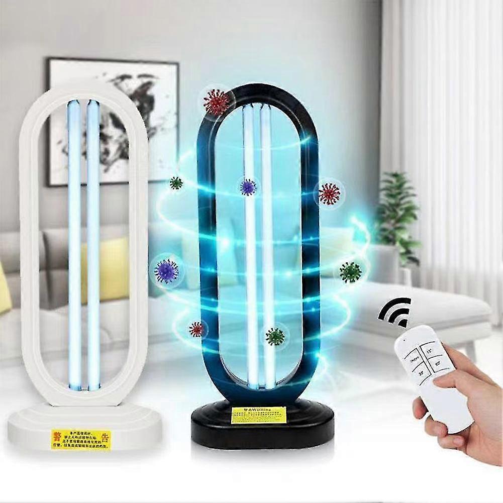 38-w-uv-ozonlampe, Tragbare Quarz-keimtötungslampe Zur Heimsterilisation, Schwarz