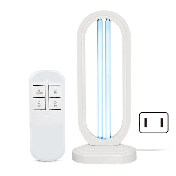 38-w-uv-ozonlampe, Tragbare Quarz-keimtötungslampe Zur Heimsterilisation, Weiß, Us-stecker