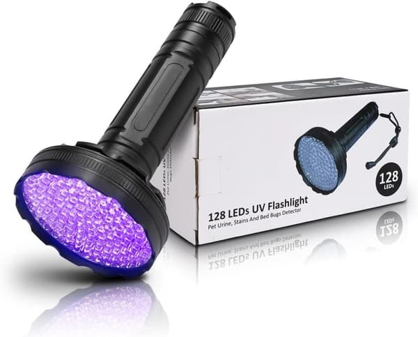 Tragbare Uv-taschenlampe Mit 128 395nm Leds, Schwarzlicht.