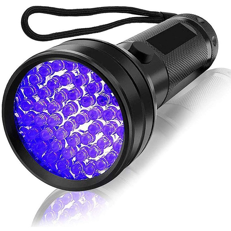 Uv-taschenlampe Mit Schwarzlicht, Haustierurin-detektor Mit 51 Leds Für Hunde/katzen, Eingetrocknete Flecken, Bettwanzen.
