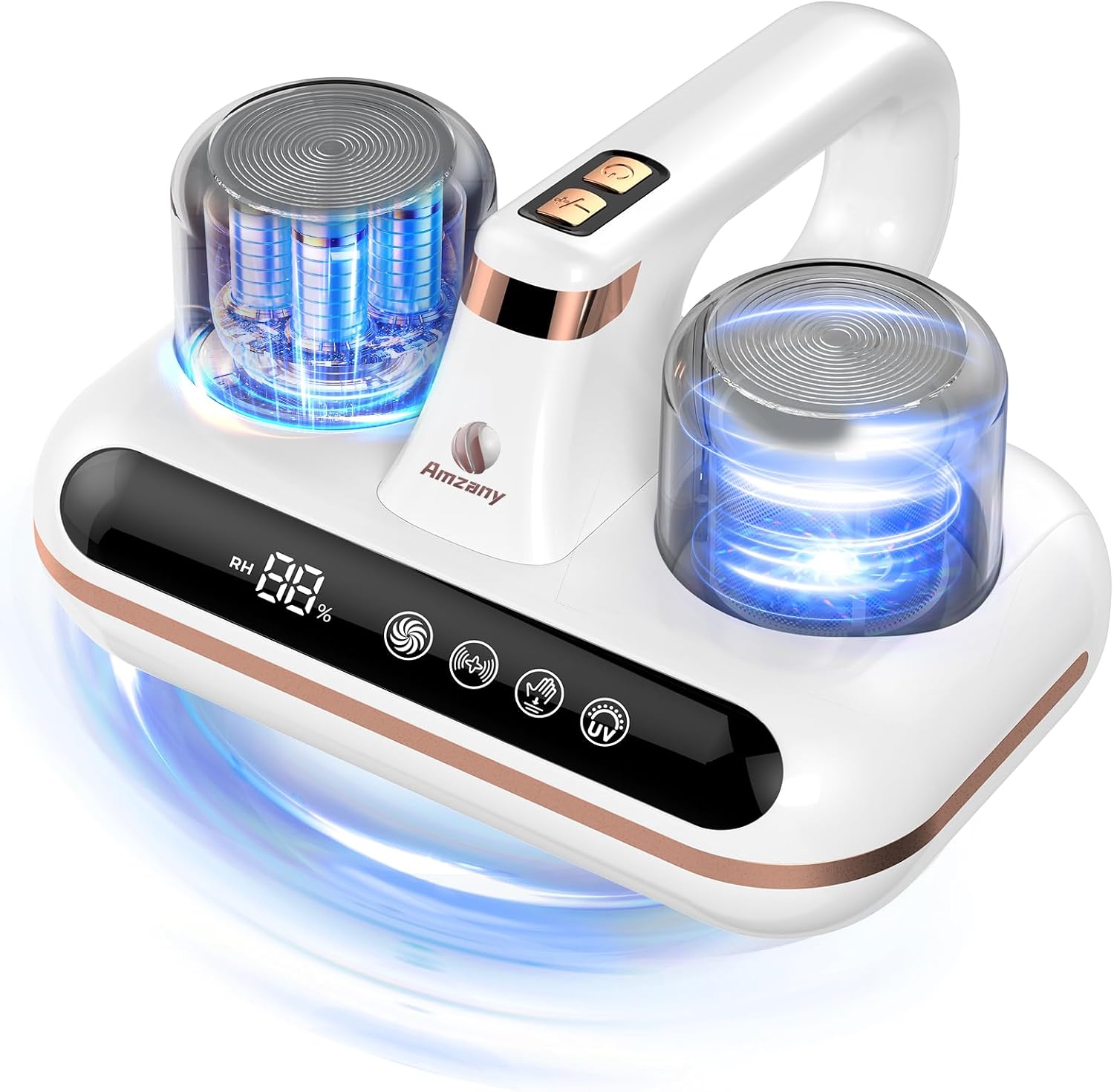 5-in-1 Kabelloser Matratzenstaubsauger, Angetrieben Von Uv-c-licht Und Ultraschalltechnologie, Starke Saugkraft Von 16 Kpa, Geräuscharm.
