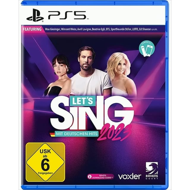 Let's Sing 2023 mit deutschen Hits Playstation 5