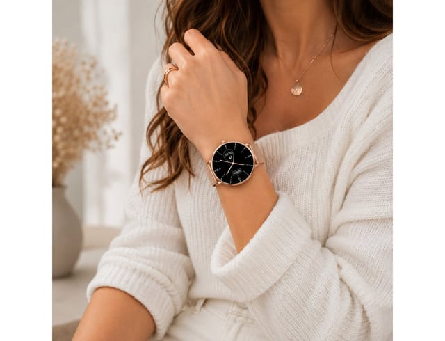 XCOAST SIONA 2 Flache Damen Smartwatch (4,2 cm) Valentinstag Geschenk, Fitnesstracker, 2-tlg., neueste Generation, Wasserdicht, Flach, Sportlich, AMOLED Bildschirm, 7 Tage Akku